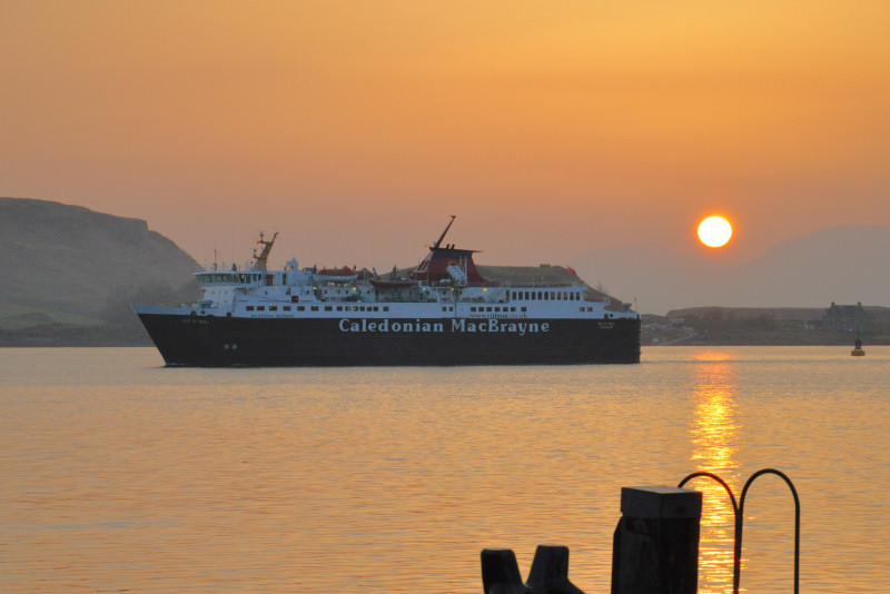 Calmac Ferry Oban Bay